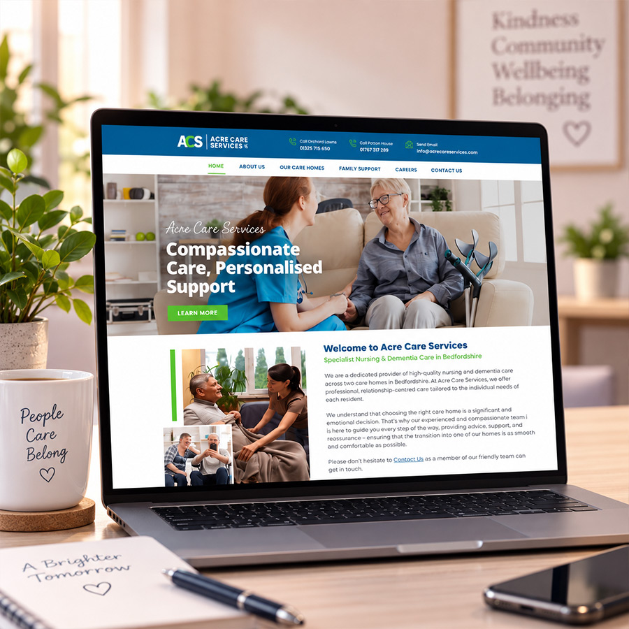 Acre Care Services Website