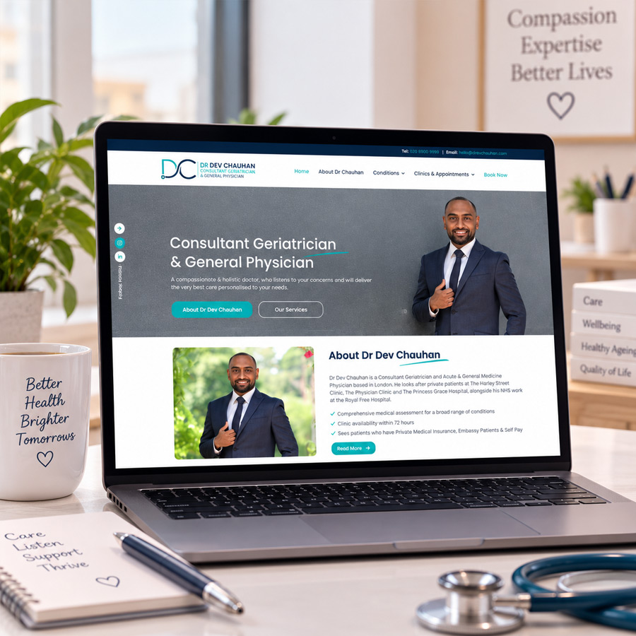 Dr Dev Chauhan Website
